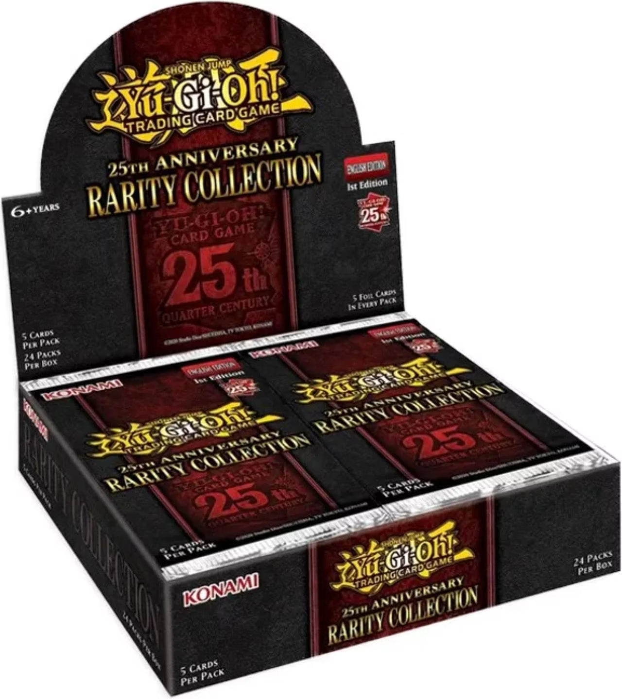 Yu-Gi-Oh ! 25th Rarity Collection display (de)