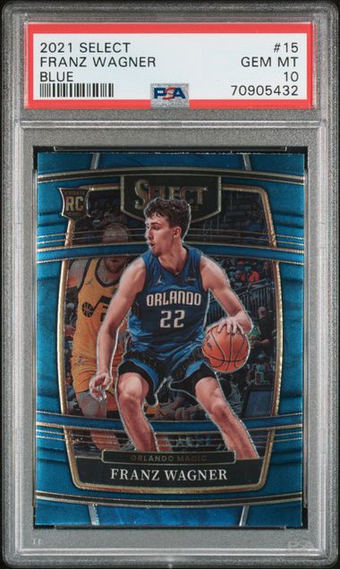 2021 PANINI SELECT #15 FRANZ WAGNER BLUE
