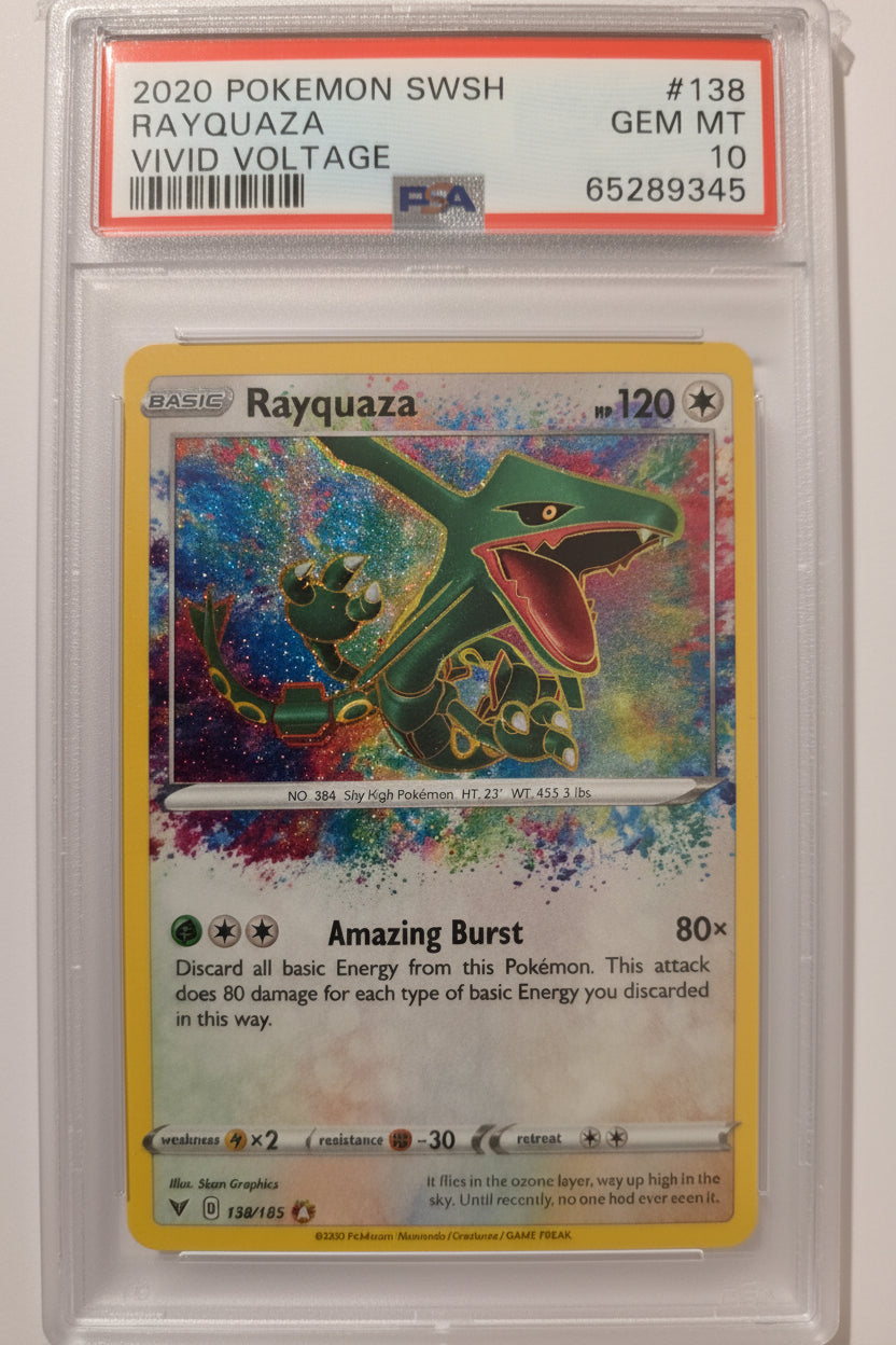 Psa 10 rayquaza 