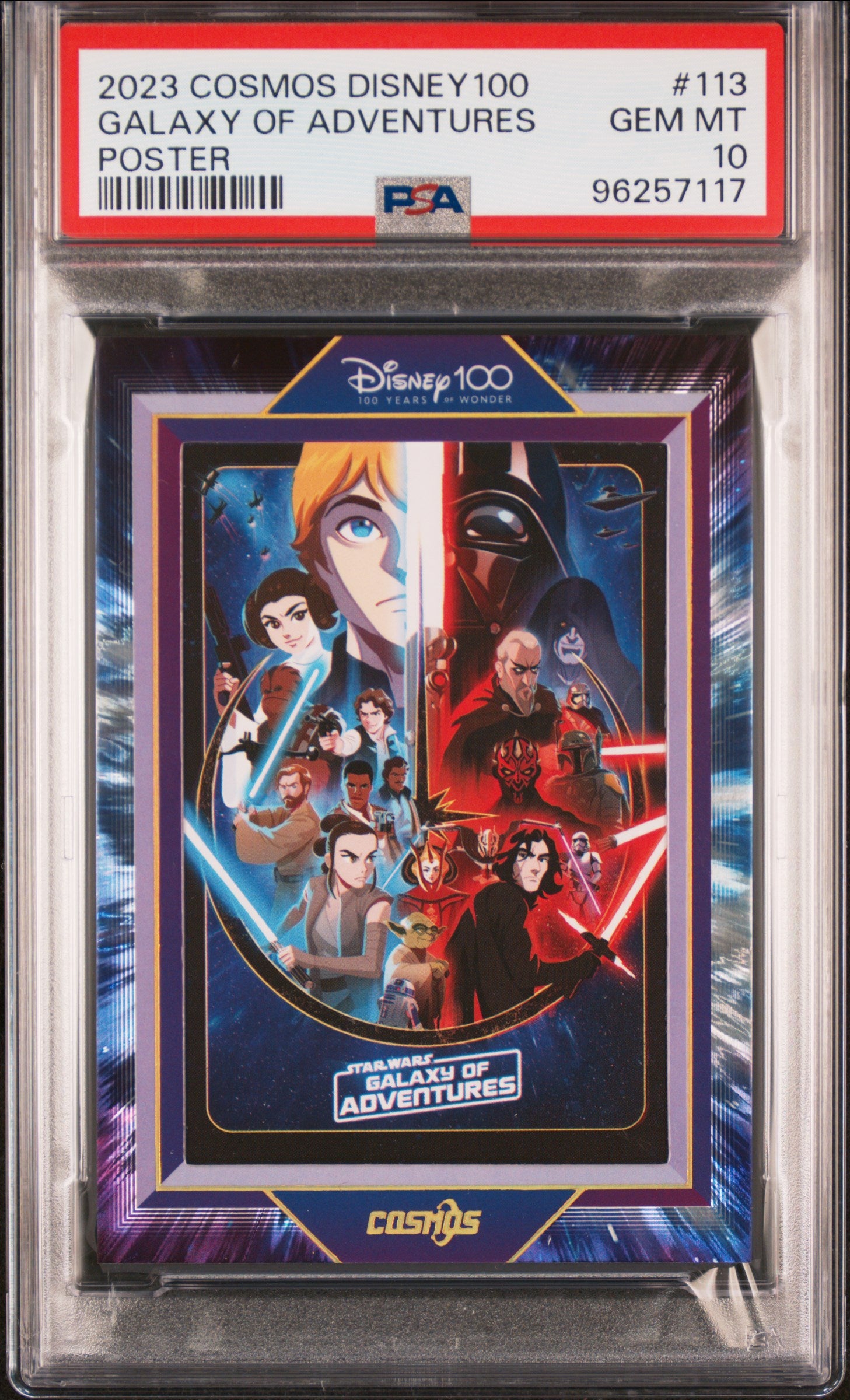 Star Wars Poster Disney 100 Cosmos