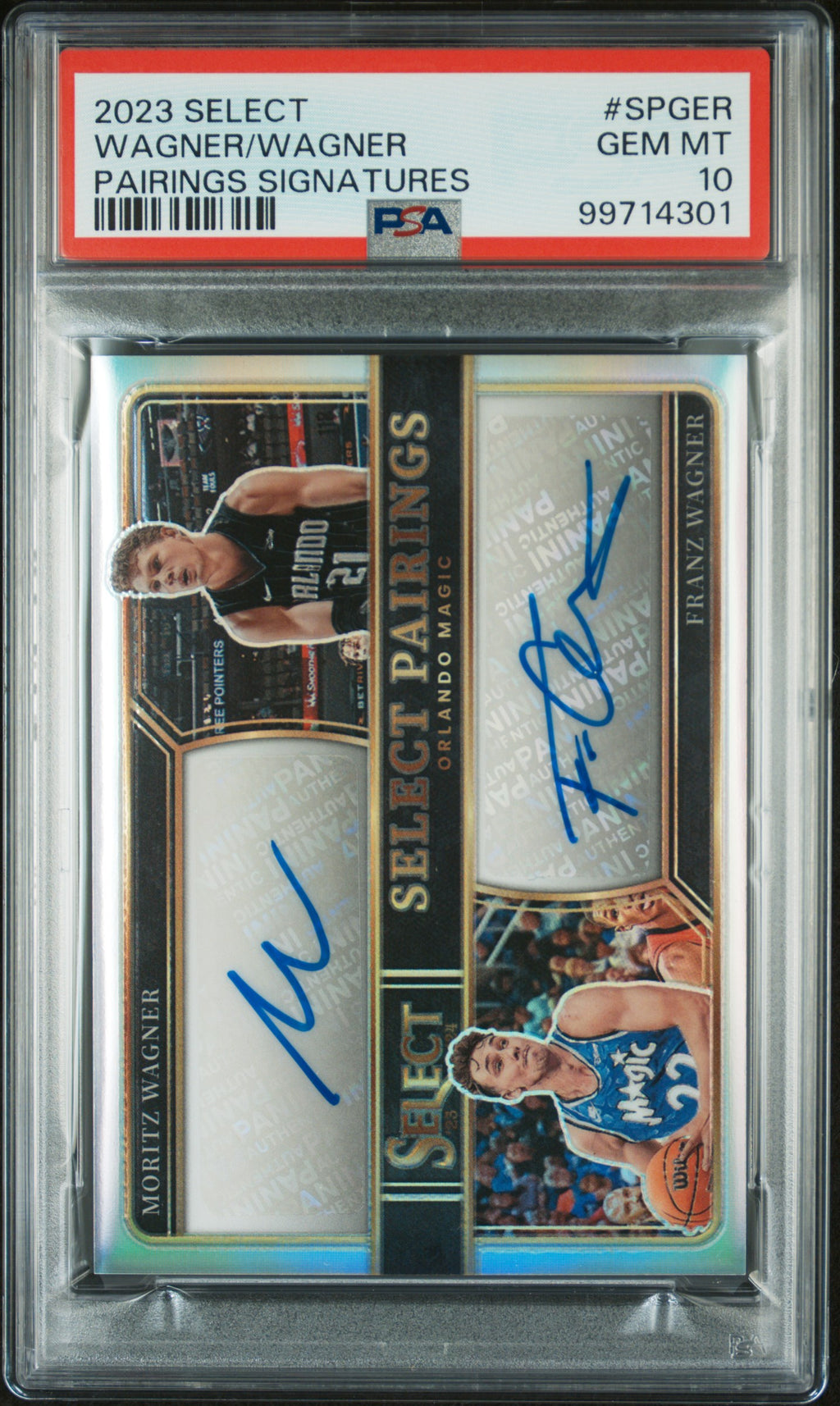 Wagner/Wagner PSA10 pairings signatures