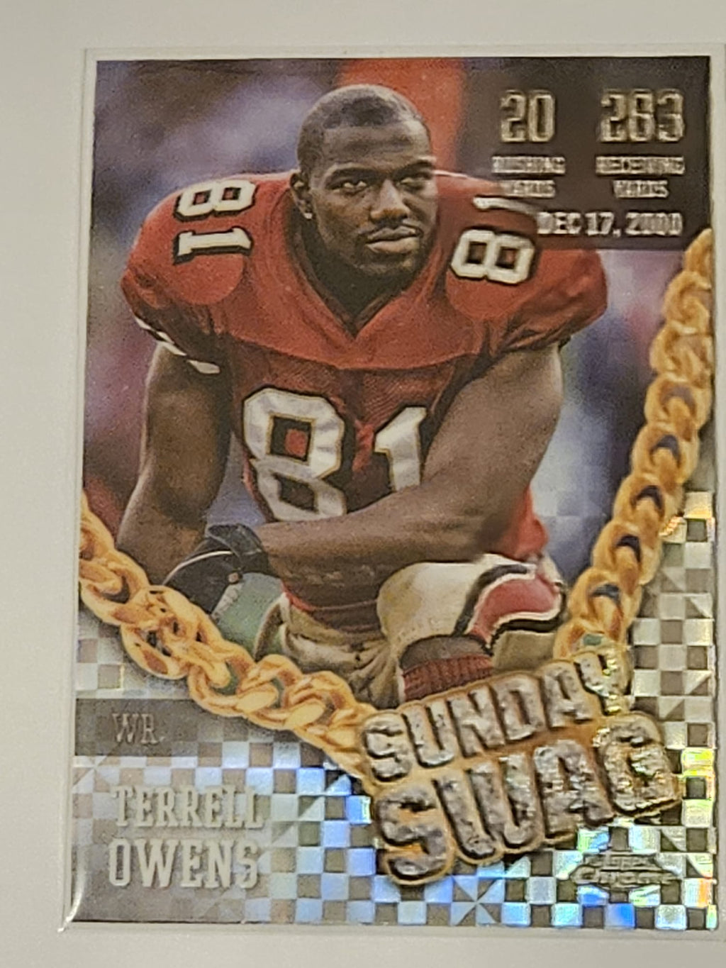 Terrel Owens SS-17 Sunday Swags