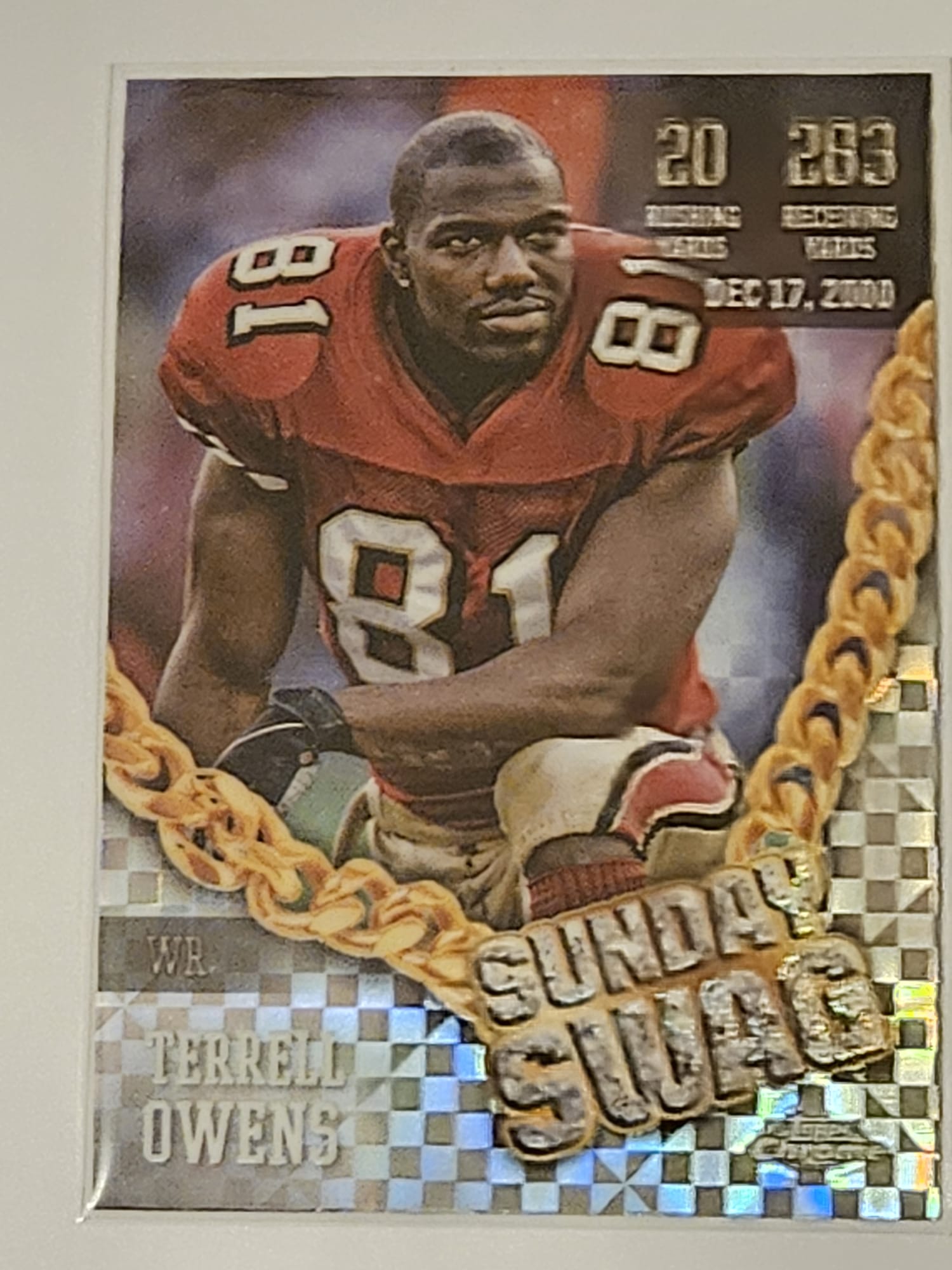 Terrel Owens SS-17 Sunday Swags