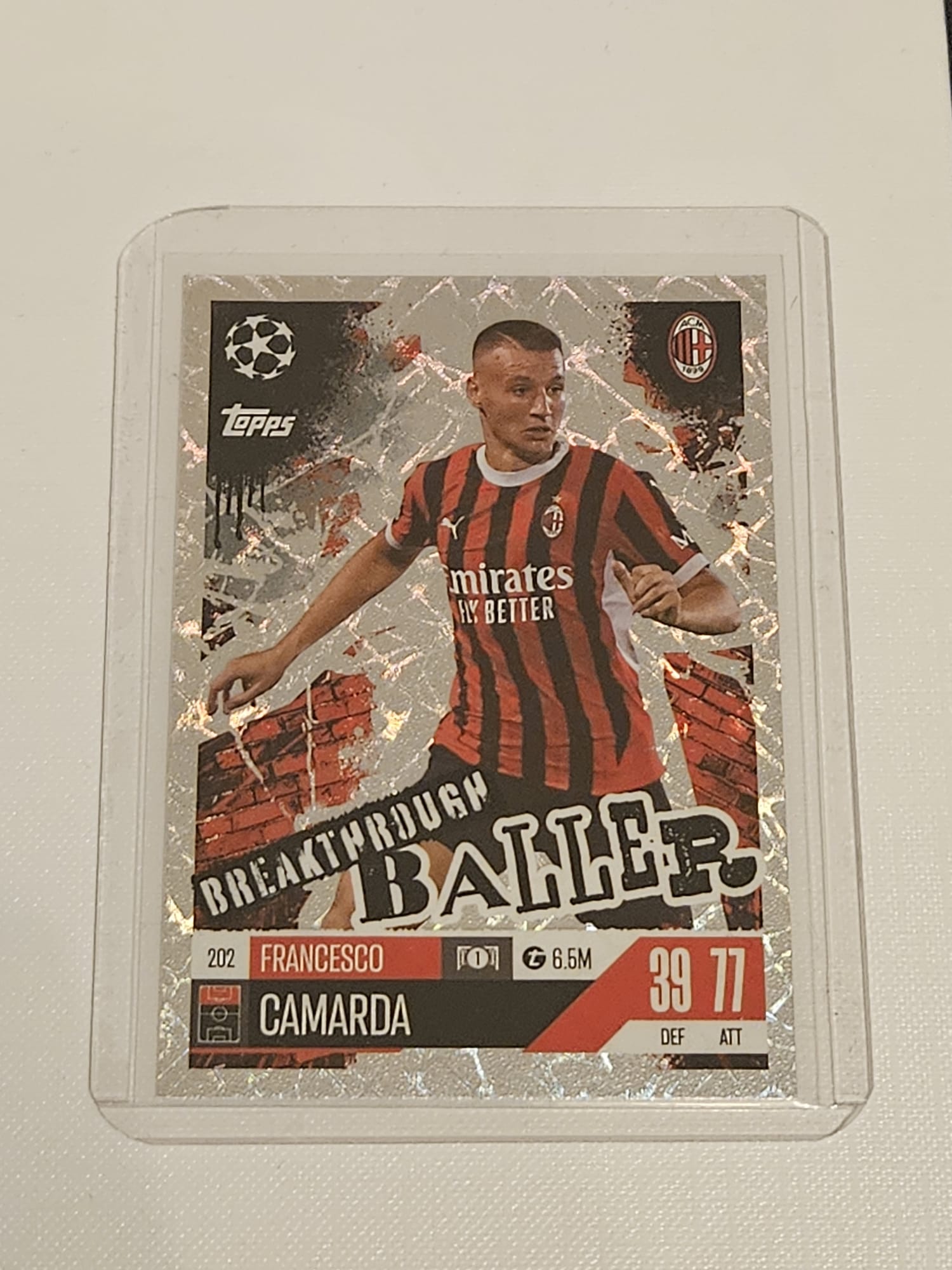 Francesco Camarda Breakthrough Baller AC Milan 202