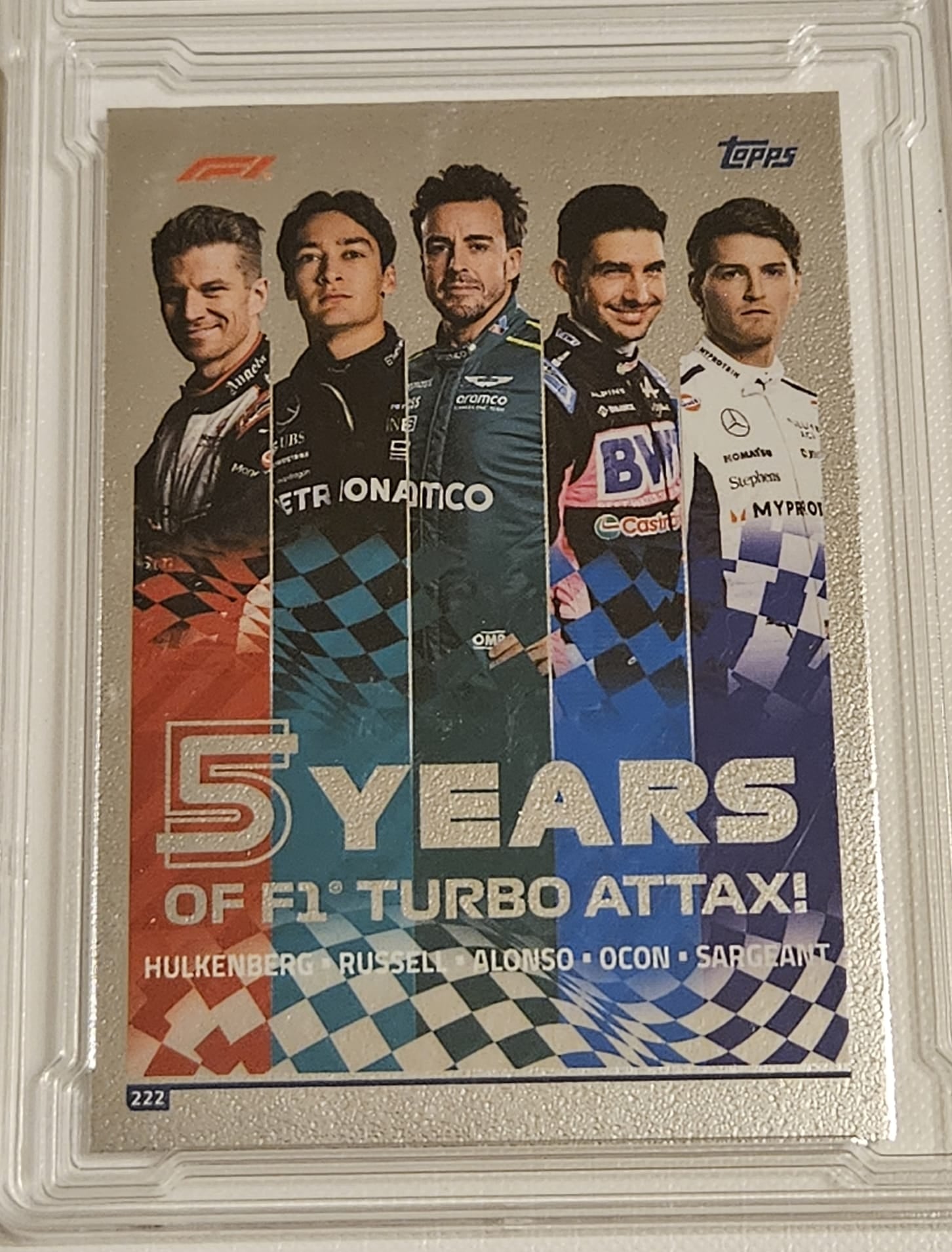 5 Year Of F1 #222 Silver
