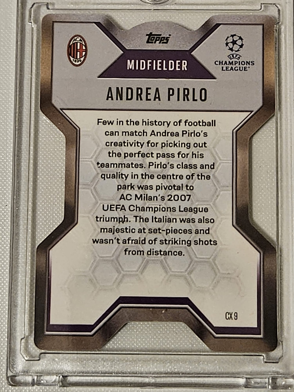 Andrea Pirlo AC Milan CX 9