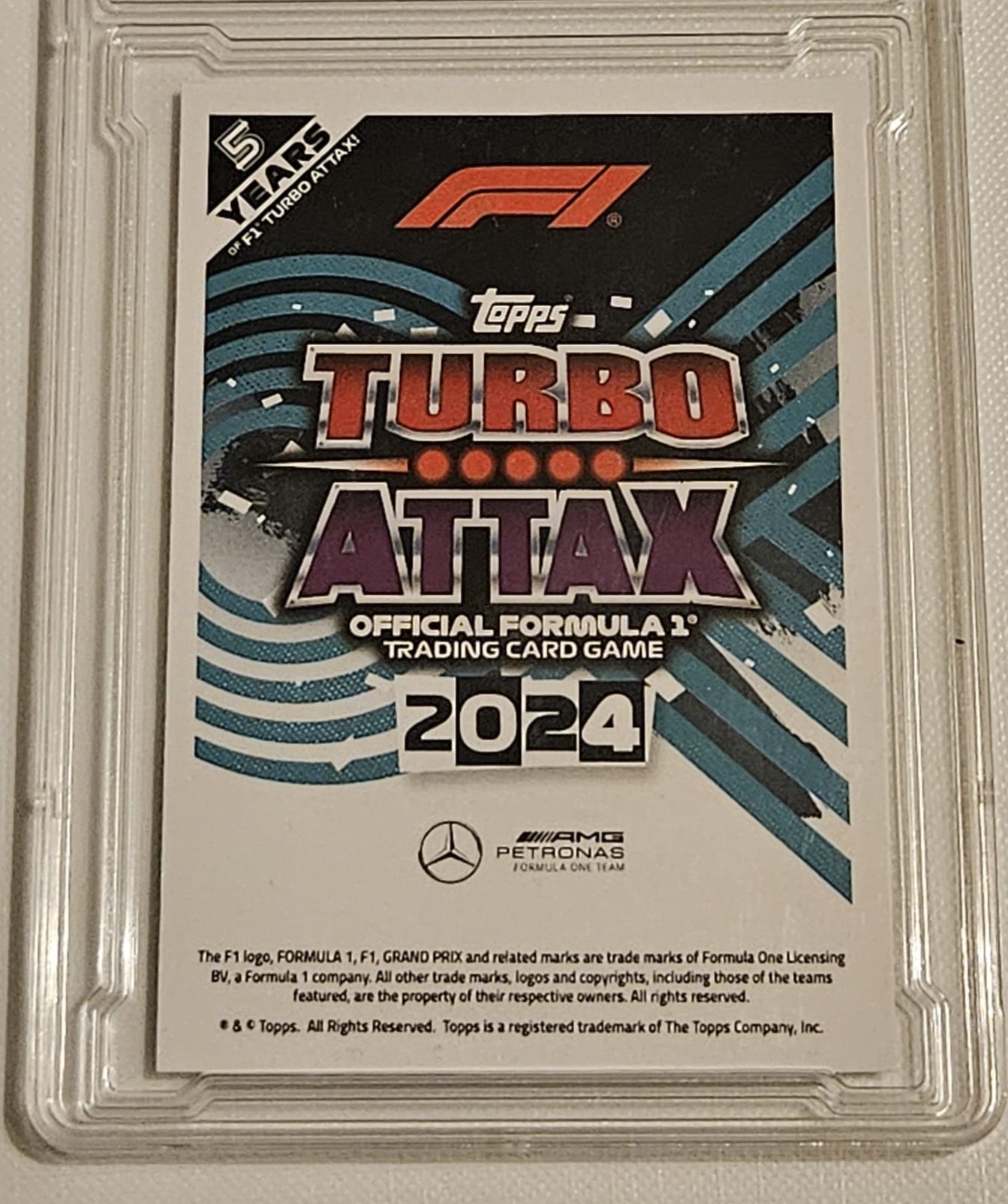 Lewis Hamilton #MGA10 Turbo Attax F1