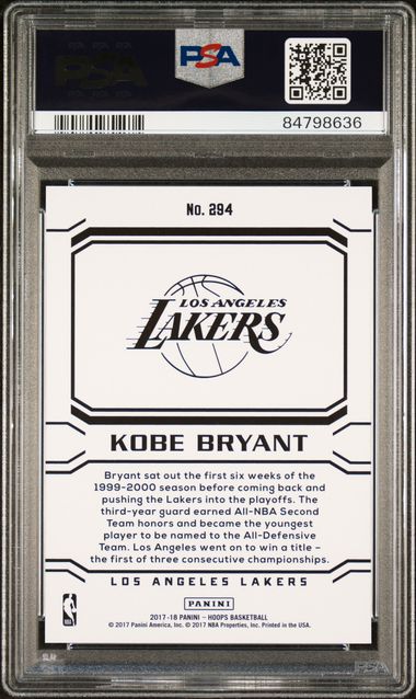 Kobey Bryant PSA9