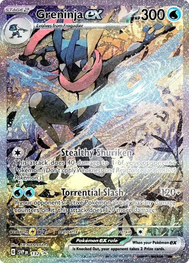 Pokémon Shrouded Fable Greninja EX Special Illustration Collection (EN)