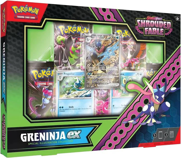 Pokémon Scarlet & Violet: Shrouded Fable  Greninja EX Special Collection  En