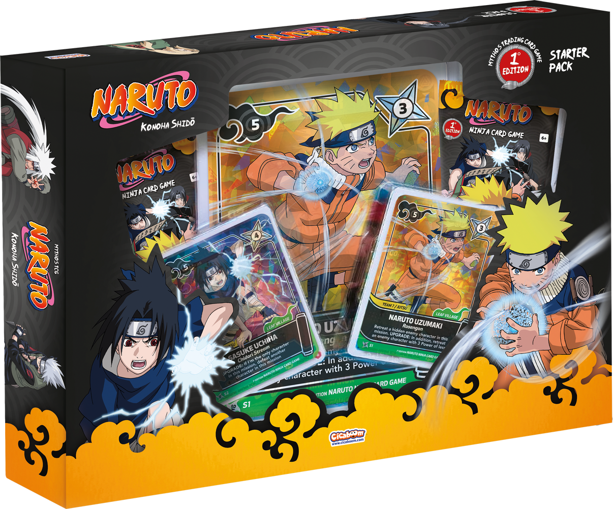 Naruto Mythos TCG - 1st Edition. - Konoha Shido - Starter Pack EN