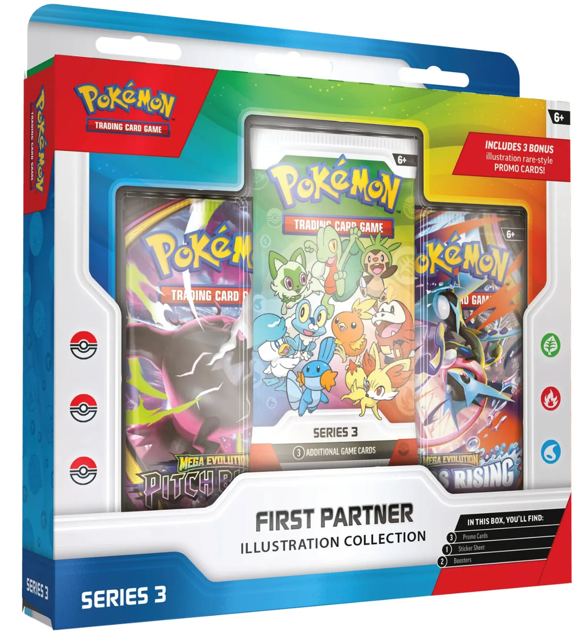 Pokémon  First Partner Series 3 – Illustration Collection EN