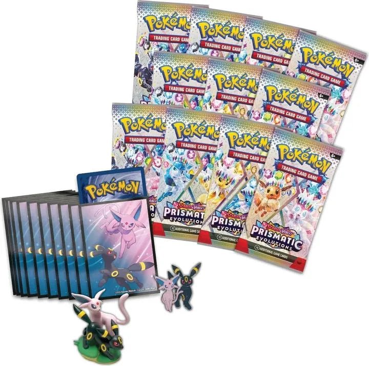 Pokémon Prismatic Evolutions Premium Figure Collection Box