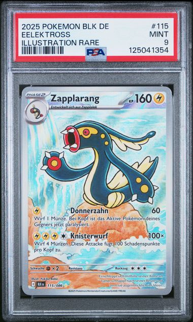 Zapplarang Illustration Rare PSA9 DE