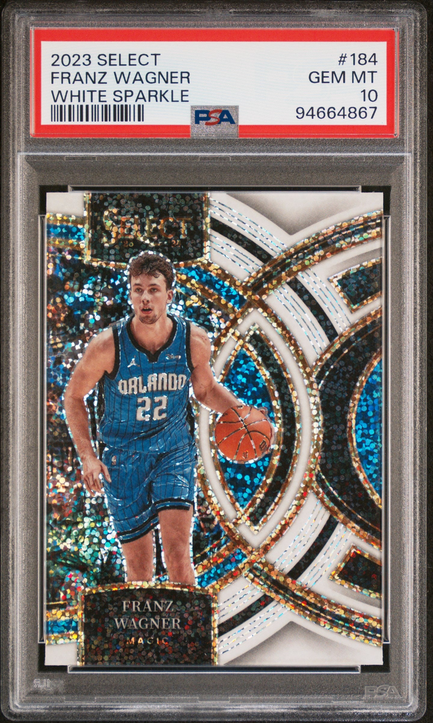 Franz Wagner PSA10 White Sparkle